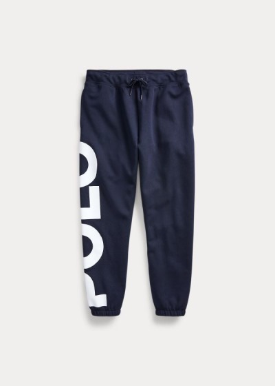 Men's Polo Ralph Lauren Logo Double-Knit Jogger Pants | 749520RPA